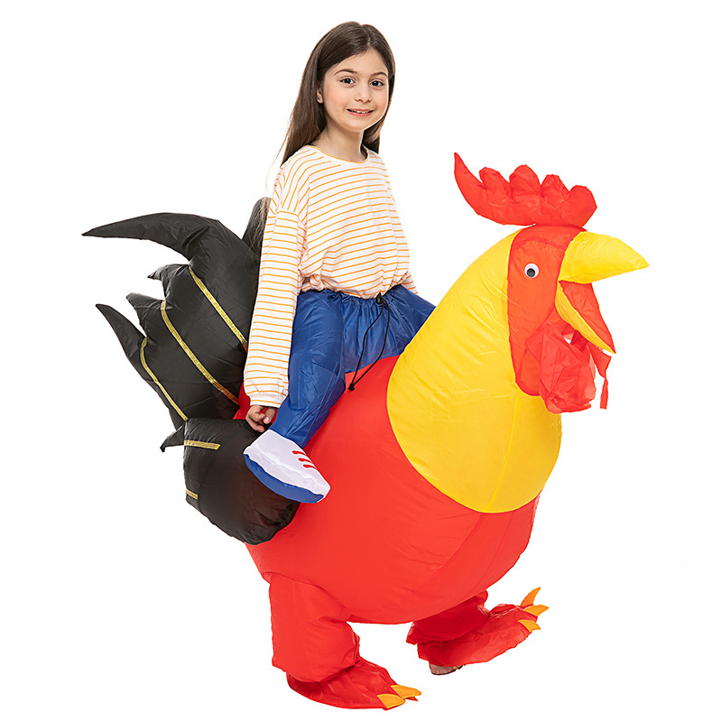 Halloween Inflatable Clothes Cosplay Cartoon Doll Costume Rooster Inflatable Clothes