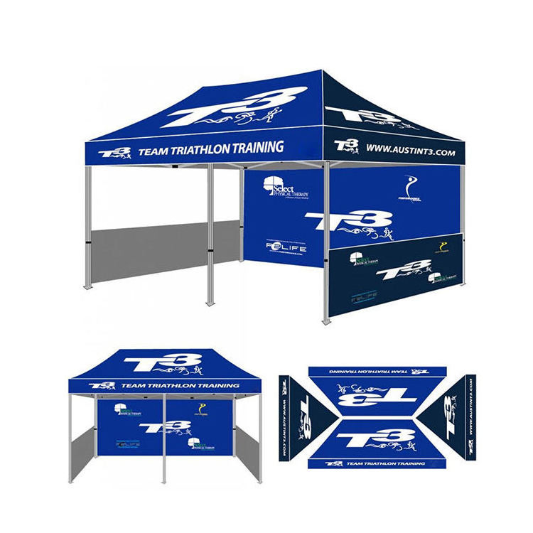 Trade Show Tent Canopy 10X10 Aluminum 10x20 Canopy Custom Tent With Logo