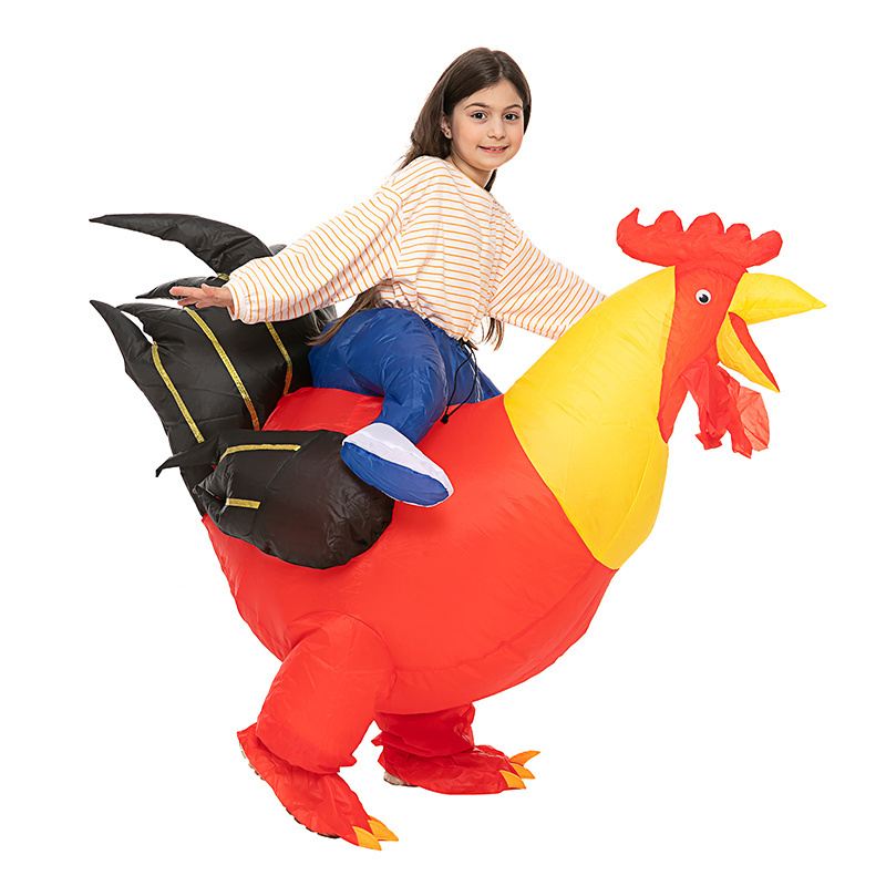 Halloween Inflatable Clothes Cosplay Cartoon Doll Costume Rooster Inflatable Clothes