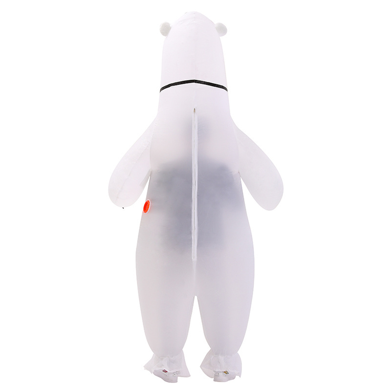 High Quality Customized Cosplay Advertising Polar Bear Inflatable Costume