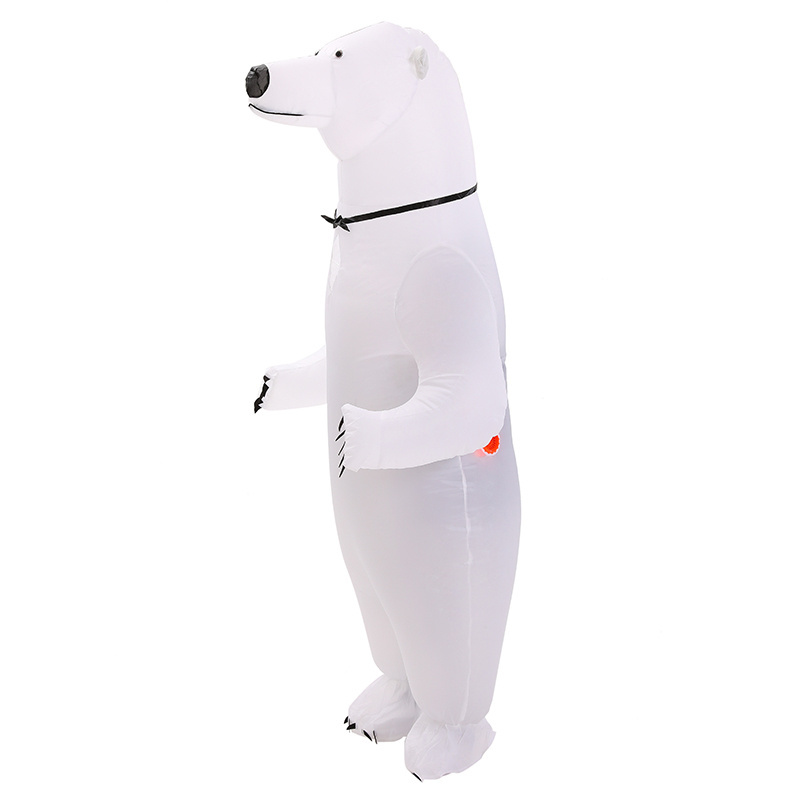 High Quality Customized Cosplay Advertising Polar Bear Inflatable Costume