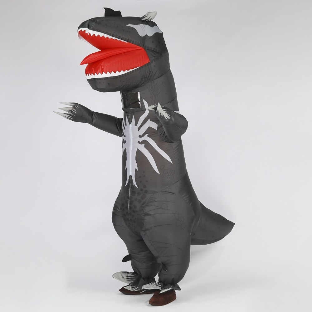 Halloween customized design adult venom dinosaur inflatable costume