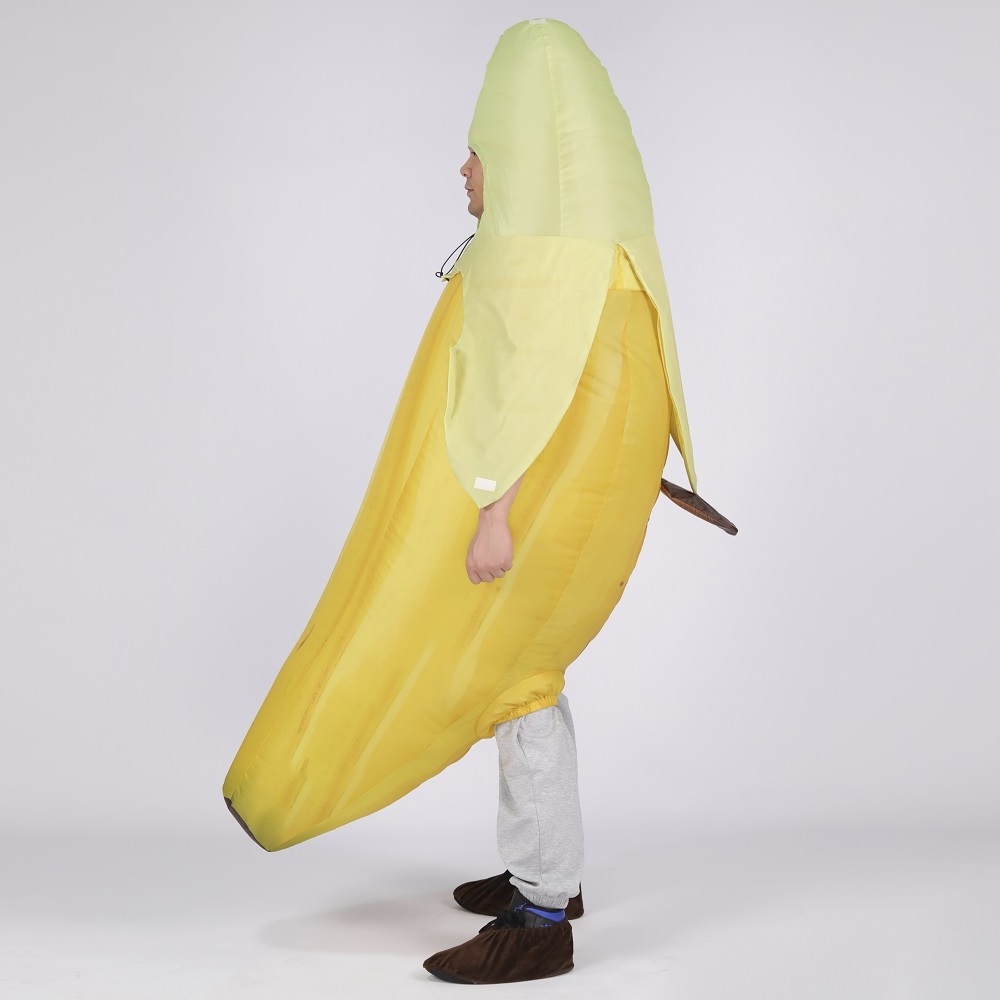 Unisex Adults Funny Halloween Party Inflatable Banana Costume