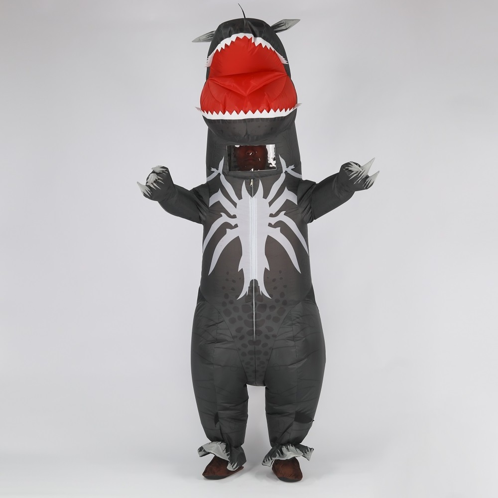 Halloween customized design adult venom dinosaur inflatable costume