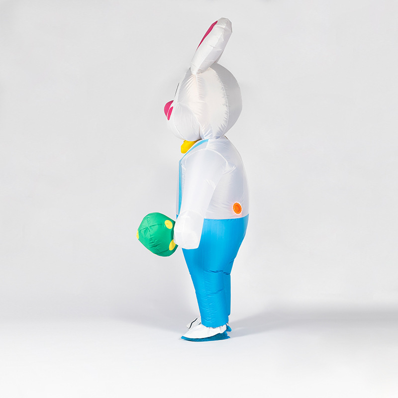 Adults Kids costumes mascot cartoon customized adult bunny rabbit inflatable costume