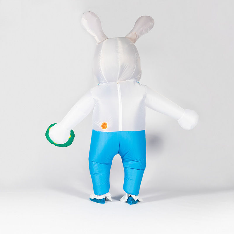 Adults Kids costumes mascot cartoon customized adult bunny rabbit inflatable costume