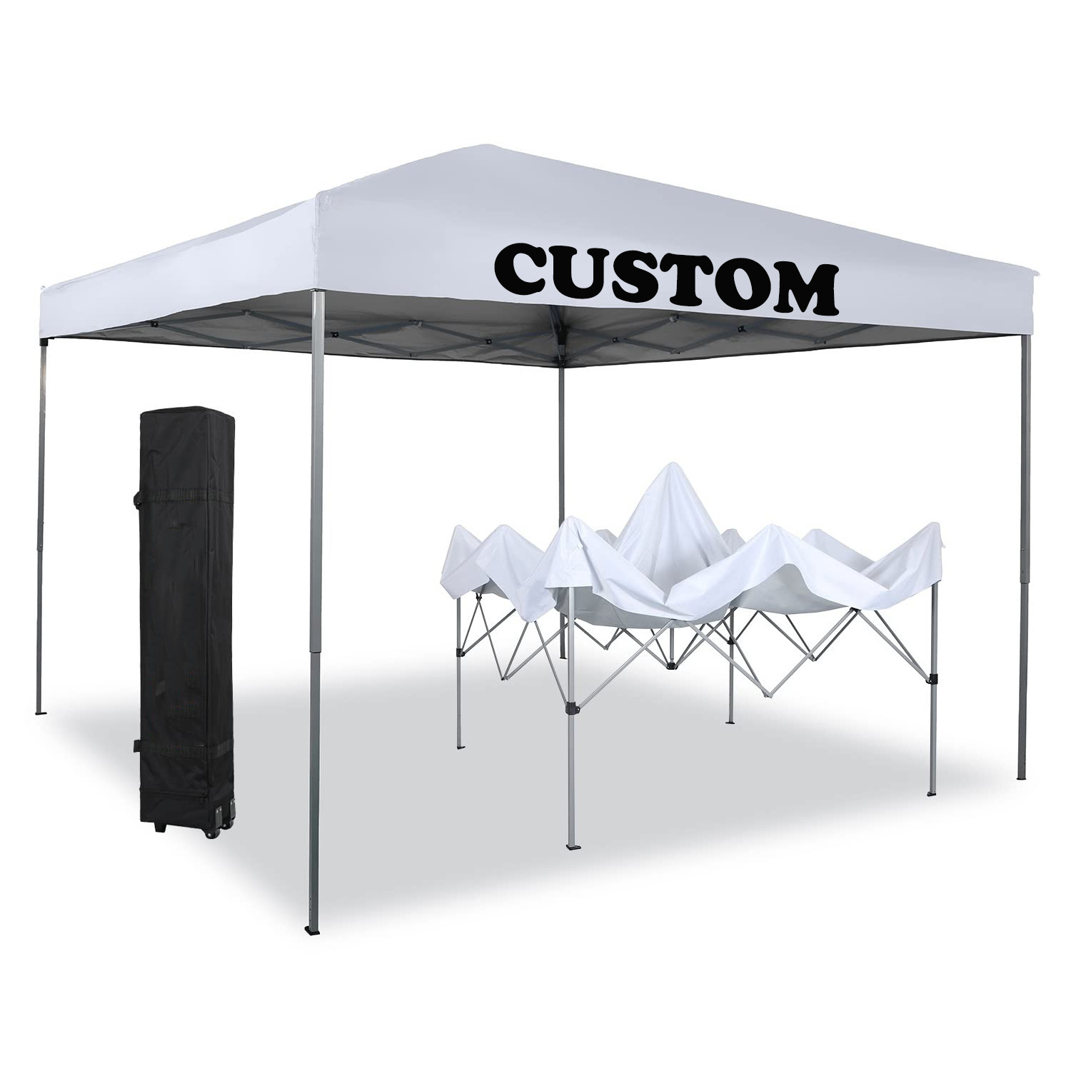 Trade Show tentAdvertisement Flag Tent Patio 10x10FT  Portable Wholesale Folding Outdoor Canopy Tent