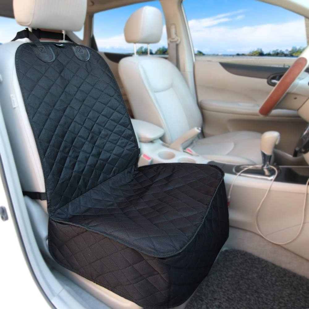 Black Hot Selling Wholesale Front Seat Pet Hammock Waterproof and Non-slip Dog Car Seat Protector Pet Car Seat Cover