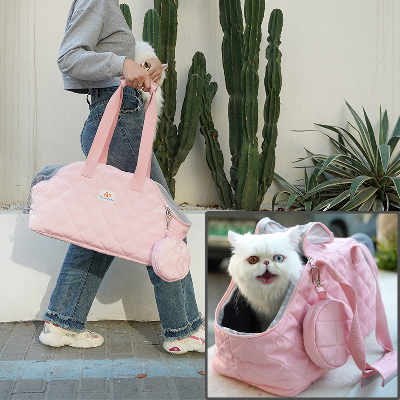 Cat Carrier bag Soft-Sided Pet Travel Carrier for Cats Dogs Puppy Comfort Portable Foldable Pet Bag