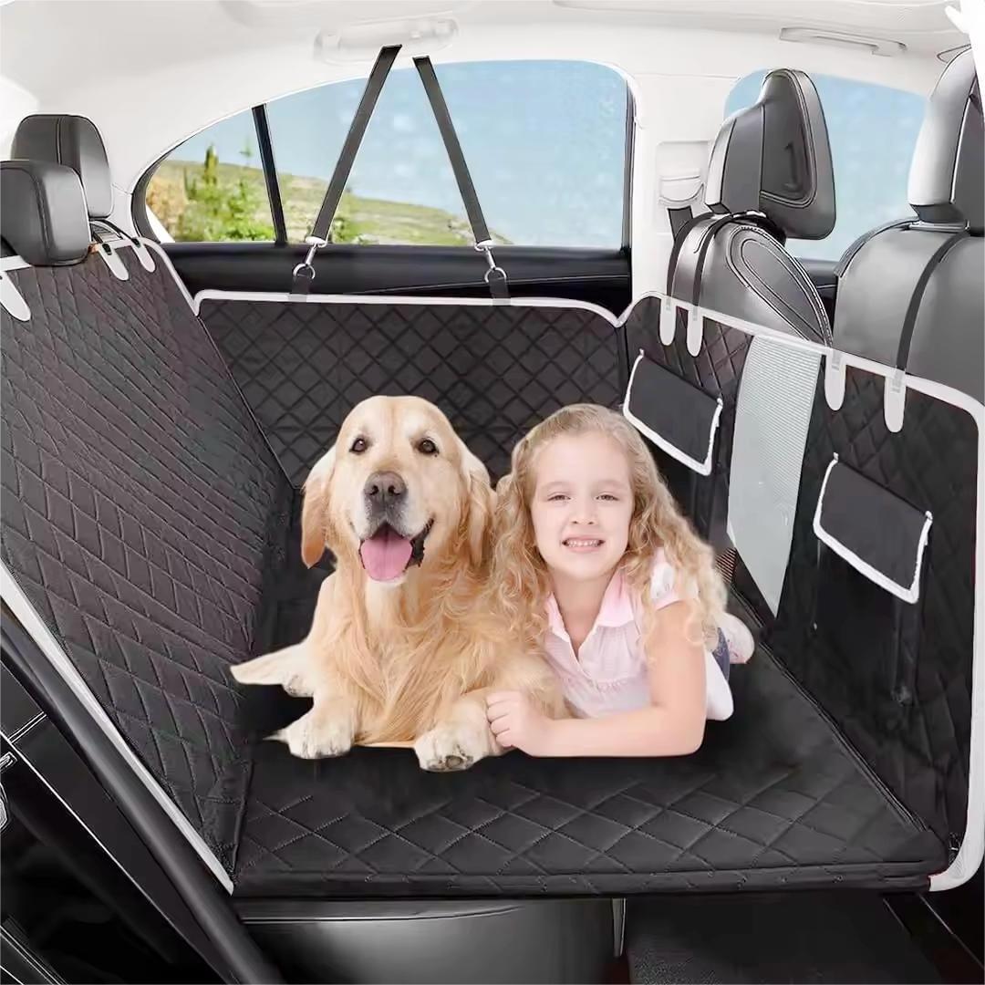 Factory Wholesale Extender waterproof pet backseat dog hammock car seat cover for back seat