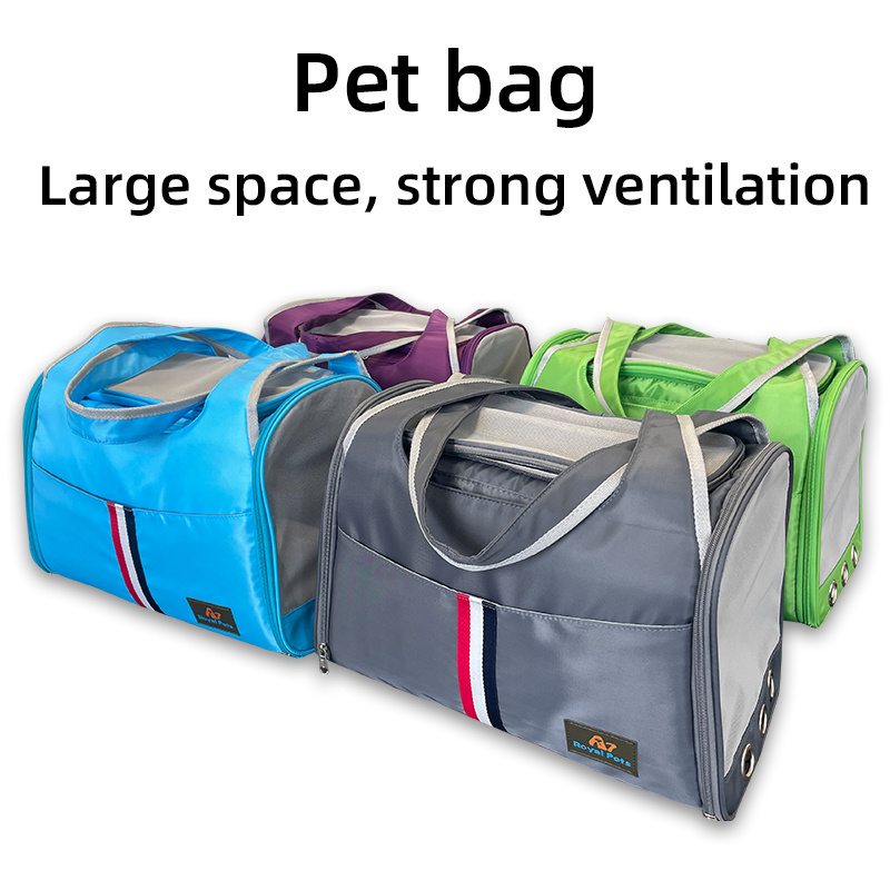 Outdoor Breathable Mesh Transparent Guinea Pig Carrier Hamster Cage Small Rabbit Bird Rat Pet Travel Carries Bag