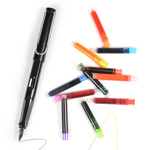 New Arrival Multicolor Ink for Fountain Pen High Quality Customized Ink Cartridges 2.6mm 3.4mm Nice Sacs Ink