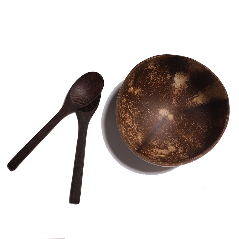 Coconut Bowls Hand Made From Coconut Shells and Polished with Organic Coconut Oil