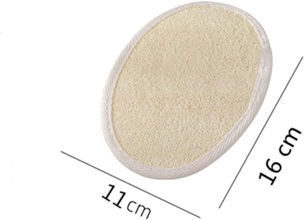 Natural Loofah Sponge Exfoliating Body Scrubber Dishwashing Loofah for Kitchen Dish Cleaning