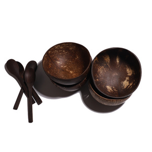 Coconut Bowls Hand Made From Coconut Shells and Polished with Organic Coconut Oil