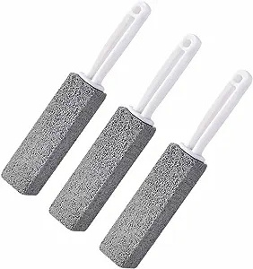 Stone for Toilet Cleaning Ring Remover Toilet Pumice Stone with Handle for Cleaning Toilet