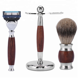 Travel Hand shaver yaqi shaving brush for set