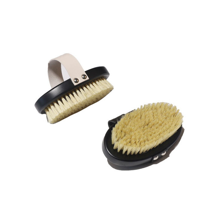 Wholesale Magic Back Cleaning Brushes Black Custom Logo Dry Skin For Bath Cleaning Set