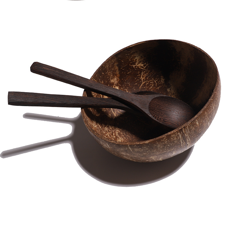 Coconut Bowls Hand Made From Coconut Shells and Polished with Organic Coconut Oil