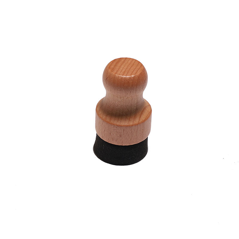 Natural wooden Applicator brush for Cutting Boards Cutting Board Beech wood antique color Oil Wax Applicator