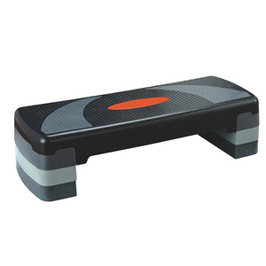 Adjustable Step Platform Aerobic Stepper for Exercise Non-slip Home Step Up Exercise Platform