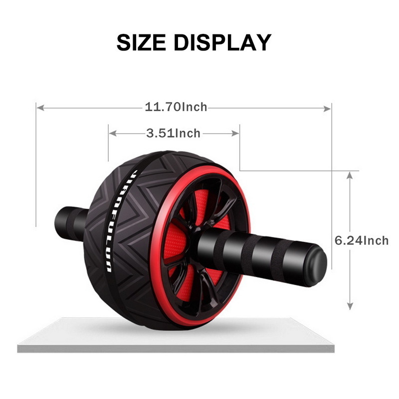 Wholesale Abdominal Exercise Equipment Portable And Removable Abs Wheel Roller for Home Gym