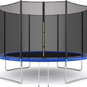 Trampoline 8FT 12FT 10FT 14FT 16FT Trampolines with Enclosure Net 400LBS Outdoor Trampolines for Kids