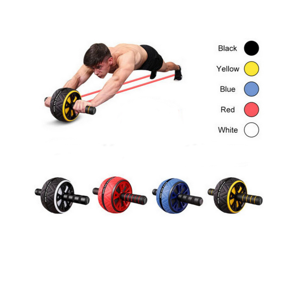 Wholesale Abdominal Exercise Equipment Portable And Removable Abs Wheel Roller for Home Gym