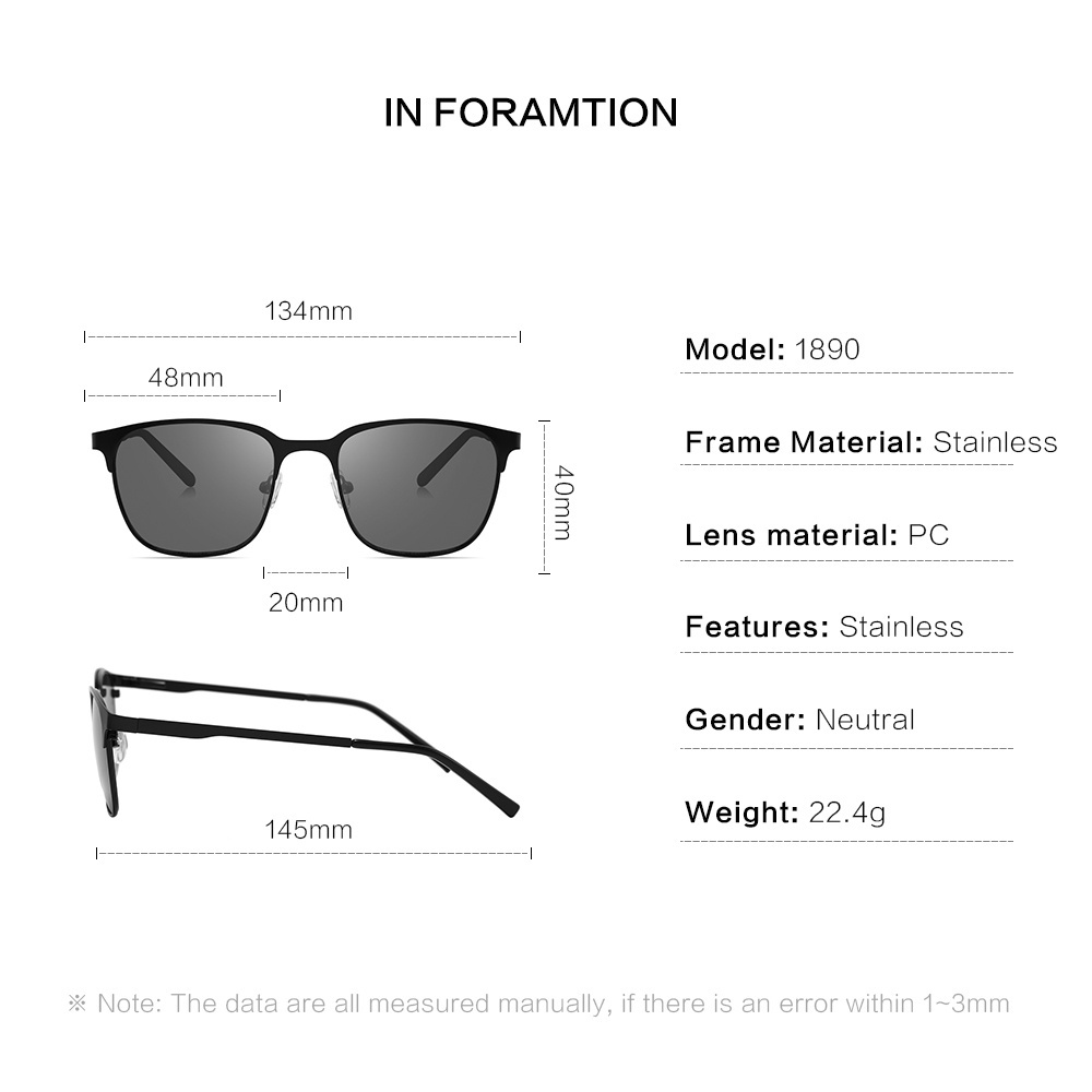 New Arrival 2023 Designer Stainless Steel Frame Sunglasses  Men Women Fashion Shades Sun Glasses