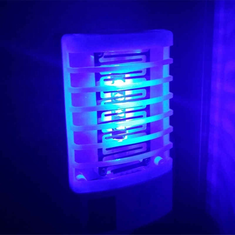 Mini Electric Mosquito Killer Lamp Indoor Night Lights Fly Insect Trap Bug Zapper Mosquito Repellents Lampara No radiation US/EU