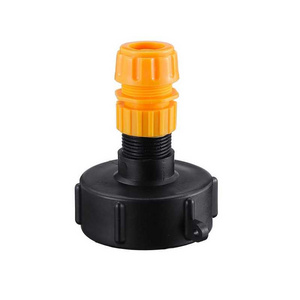 1Pc Garden Water Polo Tank Valve For Ibc Container S60X6 Faucet Cover Adapter Factory With Male Thread Hose Connector Tools