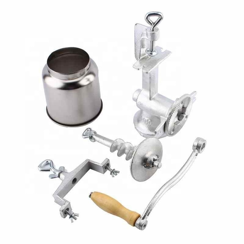 Kitchen Spice Mill Tools Manual Grain Grinder Table Clamp Corn Mill Flour Maker Wheat Grain Nut Mill Cast Iron Hand Portable