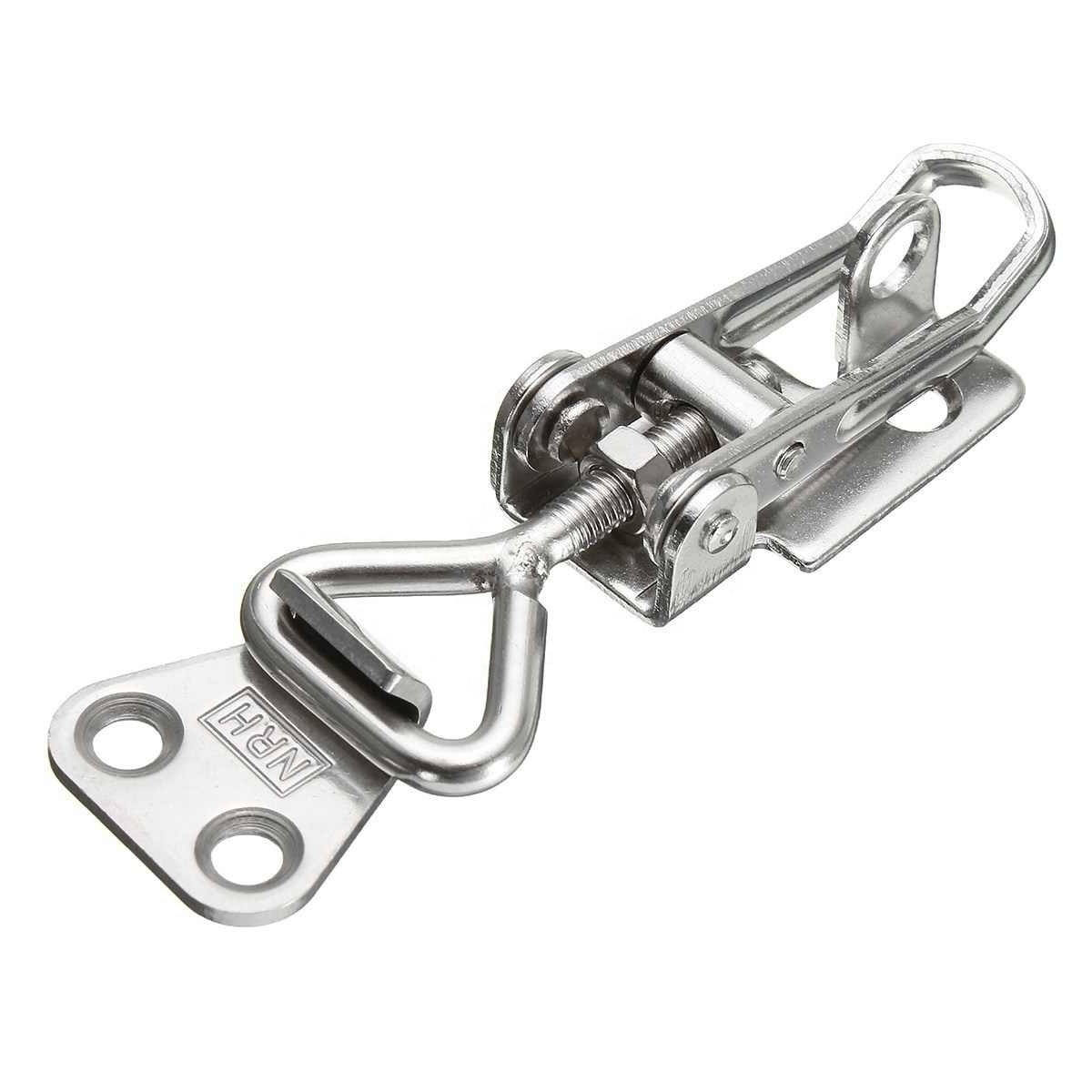 Spring Loaded Toggle Case Box Chest Trunk Latch Catches Hasp Durable Stainless Steel