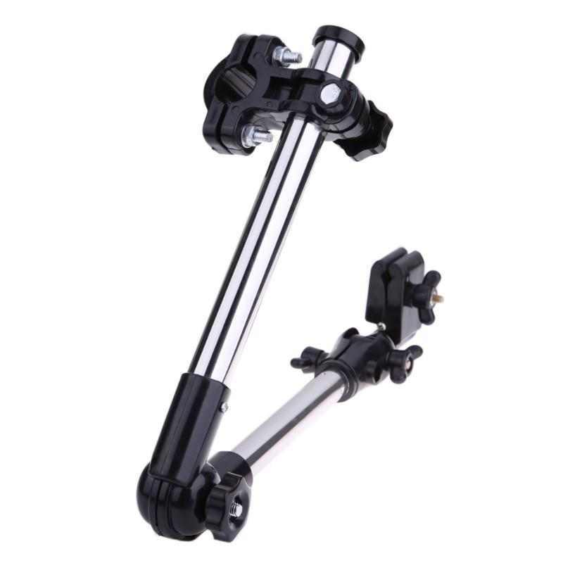 Stainless Steel Umbrella Stands Any Angle Swivel Wheelchair Bicycle Umbrella Connector Stroller Umbrella Holder Rain Gear Tool