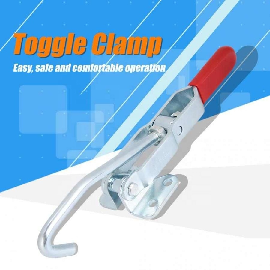 Iron Galvanized Quick Fixed Toggle Clamp Handle DIY Manual Hand Tool Latch Type toggle clamp