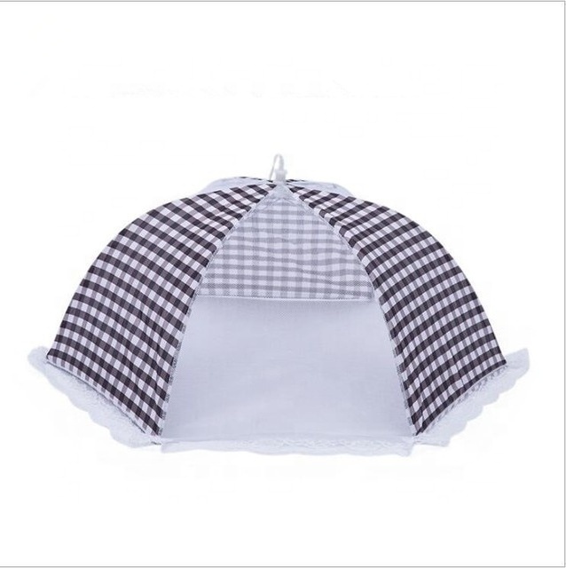 Foldable Table Food Cover Umbrella Style Anti Fly Mosquito Kitchen Cooking Tools Meal Cover Table Mesh Food Covers