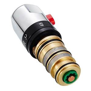 Thermostatic Mixing Valve Temperature Control Ceramic Valve for Solar Water Heater Valve Parts Ceramic Cartridge wholesalers