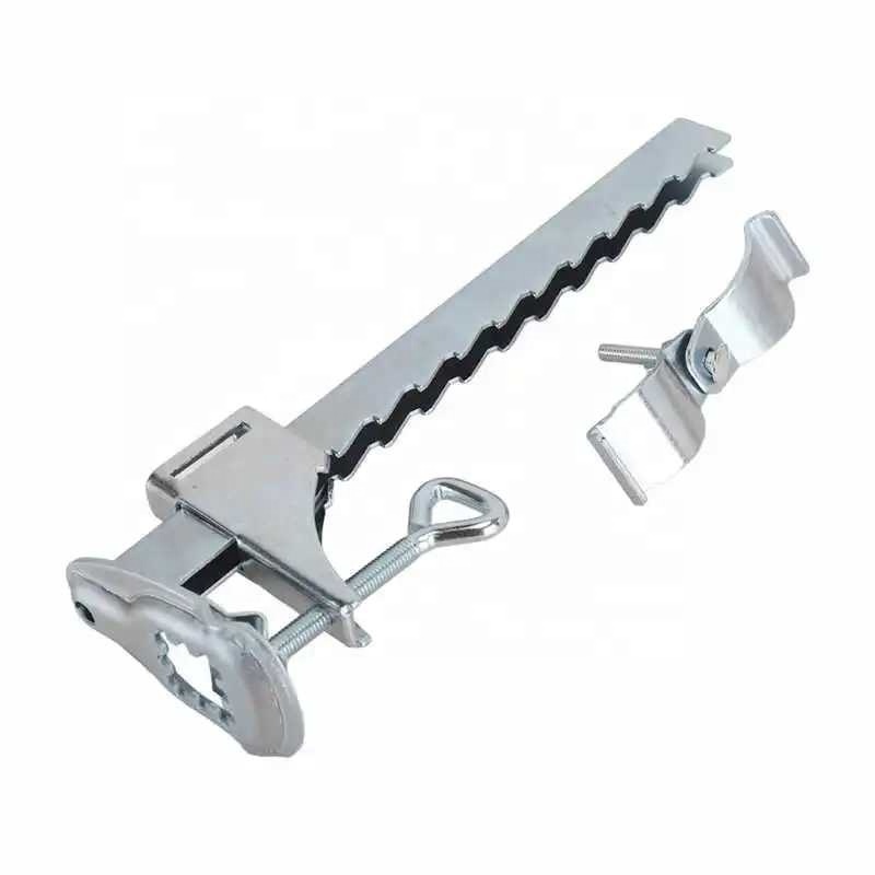 Umbrella Holder Clamp Aluminum Alloy Sunshade Clamp Stand 25mm To 32mm Rod Diameter Adjustable Wear Resistant for Deck Railing