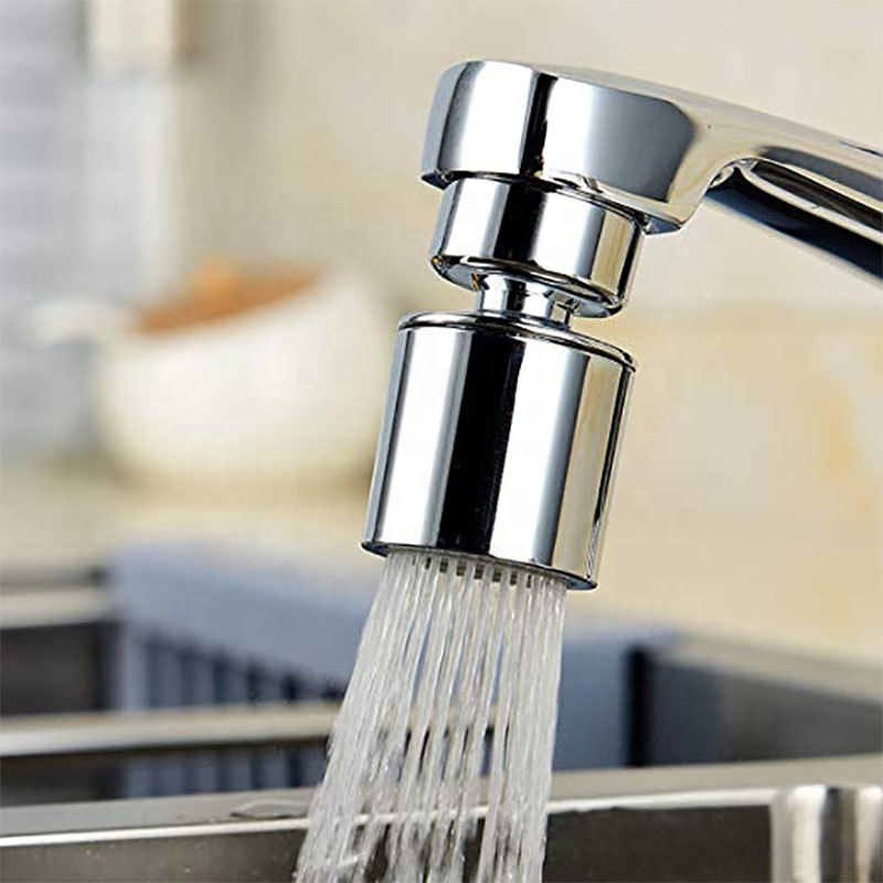 Kitchen M24 Male Thread 360-Degree Swivel Dual-Function 2-Flow Water Faucet Aerator Water Saving Low Flow Aerator Sink Faucet