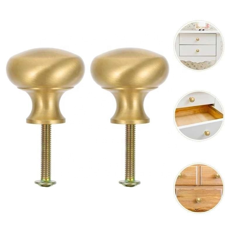 Brass Furniture Handle Drawer Wardrobe Door Knob Handle Pulls Handles