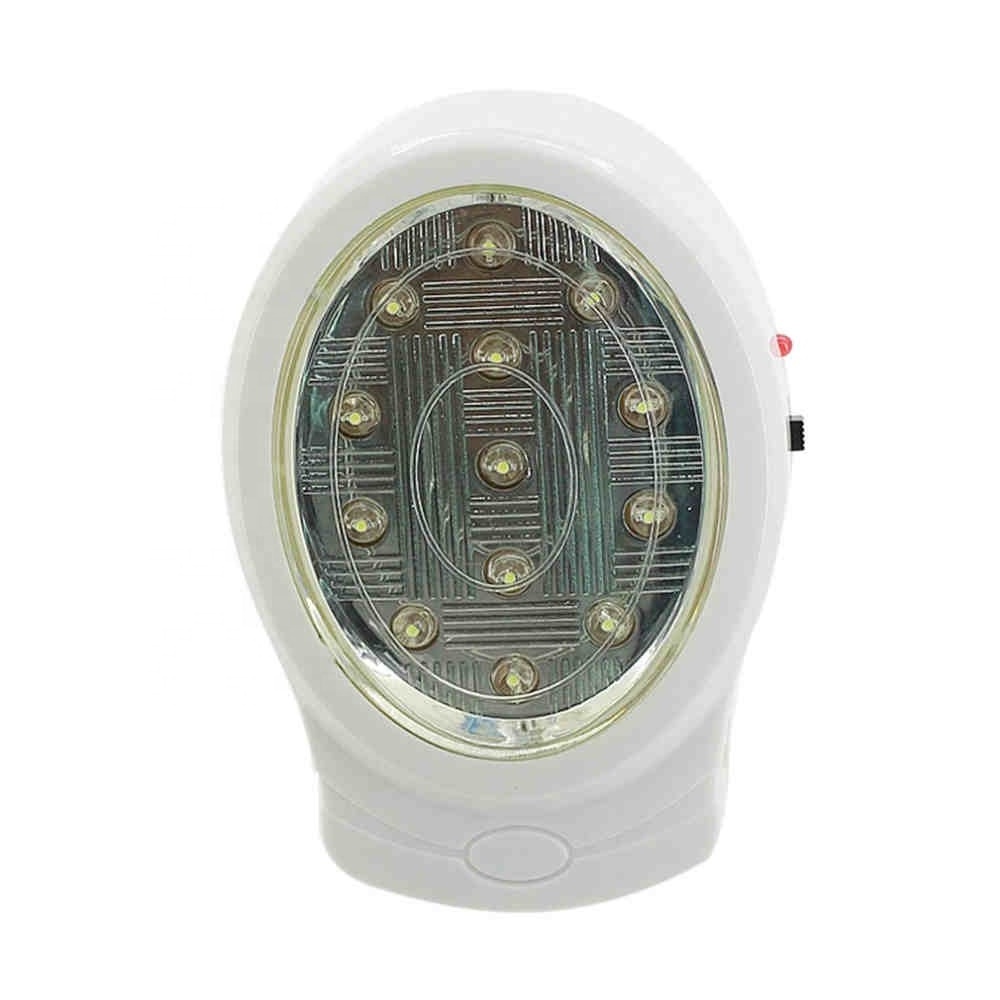 2W 13 LED Rechargeable Home Emergency Light Automatic Power Failure Outage Lamp Bulb Night Light 110-240V US Plug