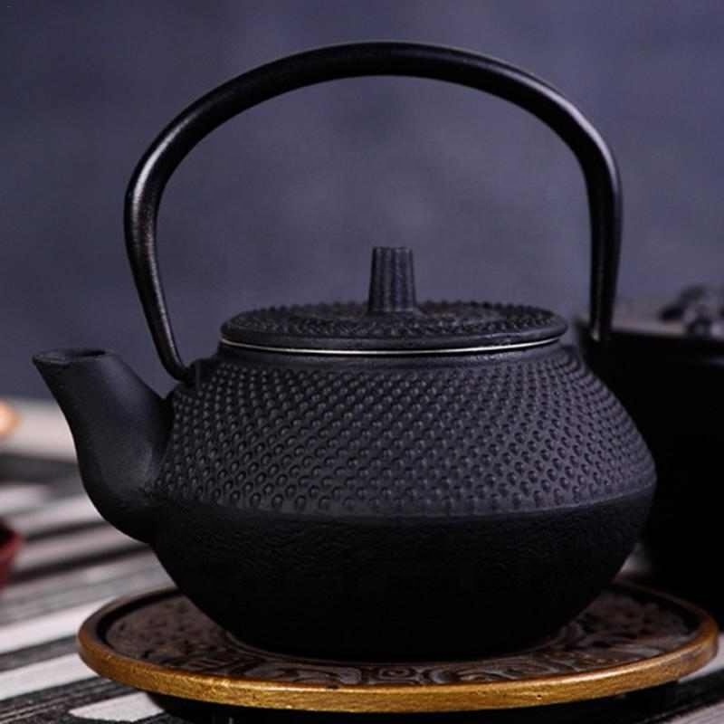 50ml/300ml Mini Chinese Style Cast Iron Kettle Teapot Comes and Strainer Tea Pots