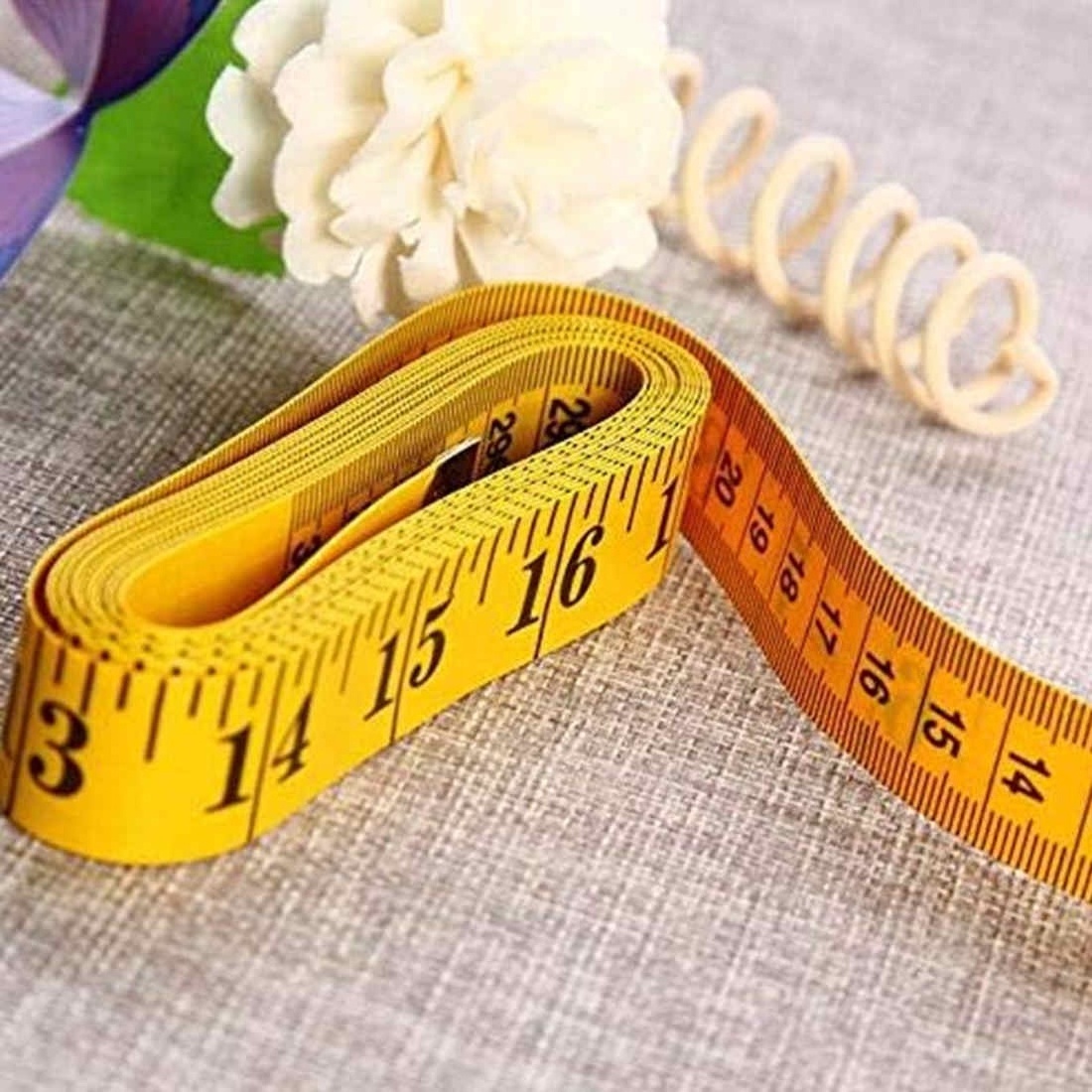 Body Measuring Ruler Sewing Tailor Tape Measure Soft 1.5M/3M Sewing Ruler Meter Sewing Measuring Tape Random Color