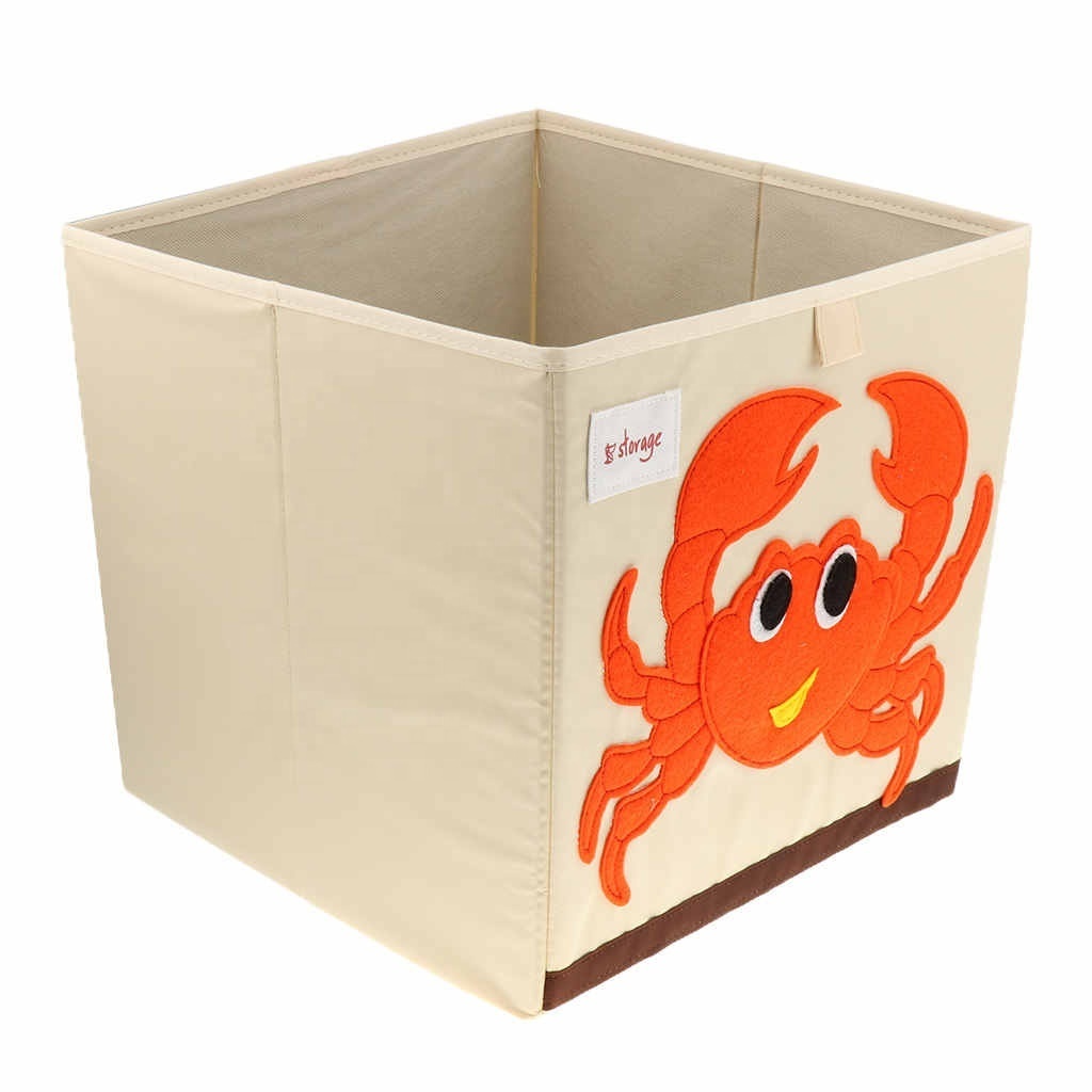 Foldable Kids Dogs Toys Storage Bin Closet Toy Box Container Organizer