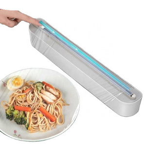 Sucker Type Cling Film Cutter Cutting Cling Film Divine Tool Kitchen Shelf Tin Paper Cutting Box