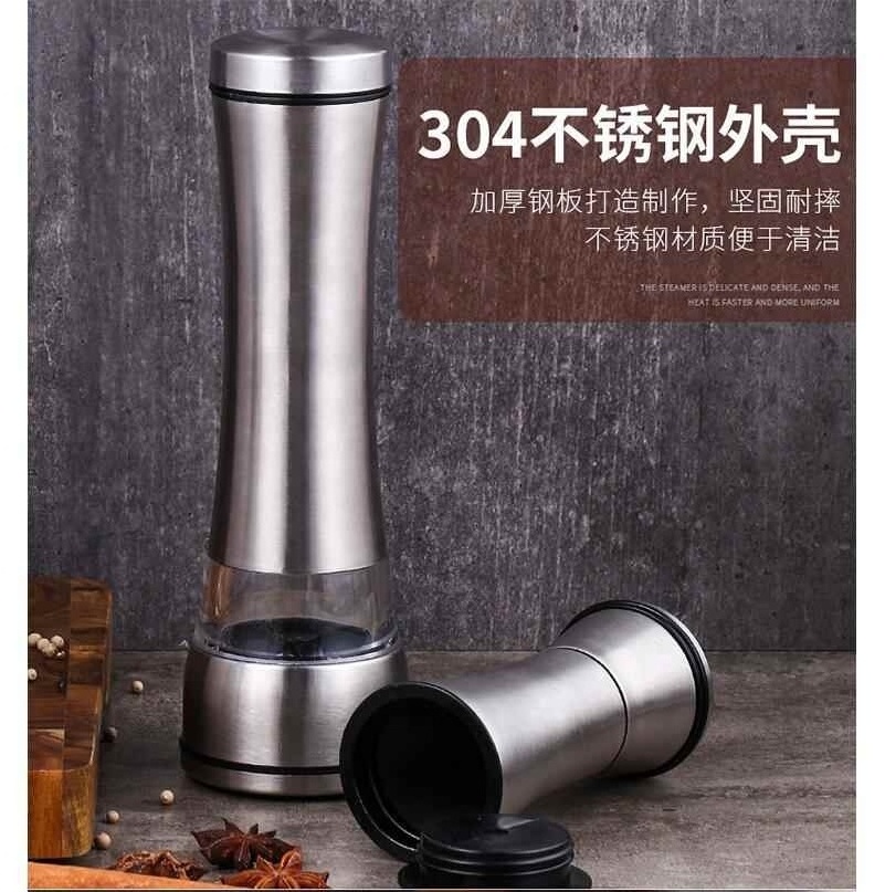 Ground black pepper Pepper grinder Spice grinder Kitchen creative gadgets Pepper Salt Grinder Grinding machine