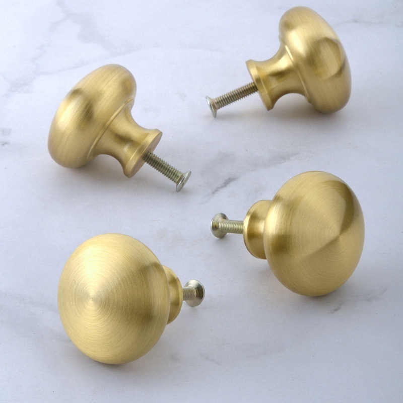 Brass Furniture Handle Drawer Wardrobe Door Knob Handle Pulls Handles