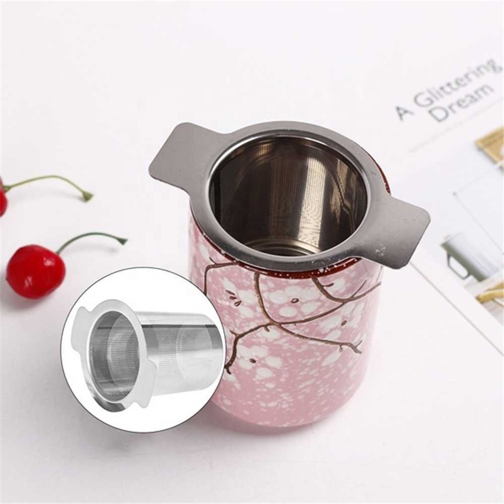 Kitchen Accessories Mesh Tea Infuser Reusable Tea Strainer Teapot Loose Tea Leaf Spice Filter Drinkware Stainless Steel