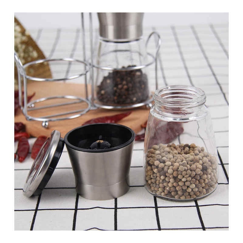 Ground black pepper Pepper grinder Spice grinder Kitchen creative gadgets Pepper Salt Grinder Grinding machine