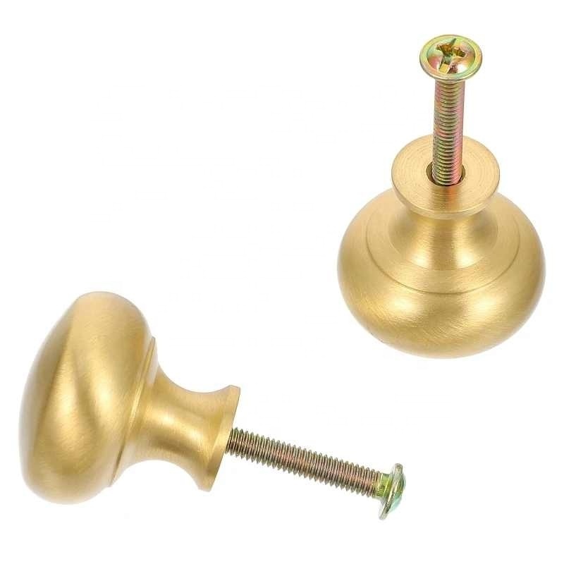 Brass Furniture Handle Drawer Wardrobe Door Knob Handle Pulls Handles